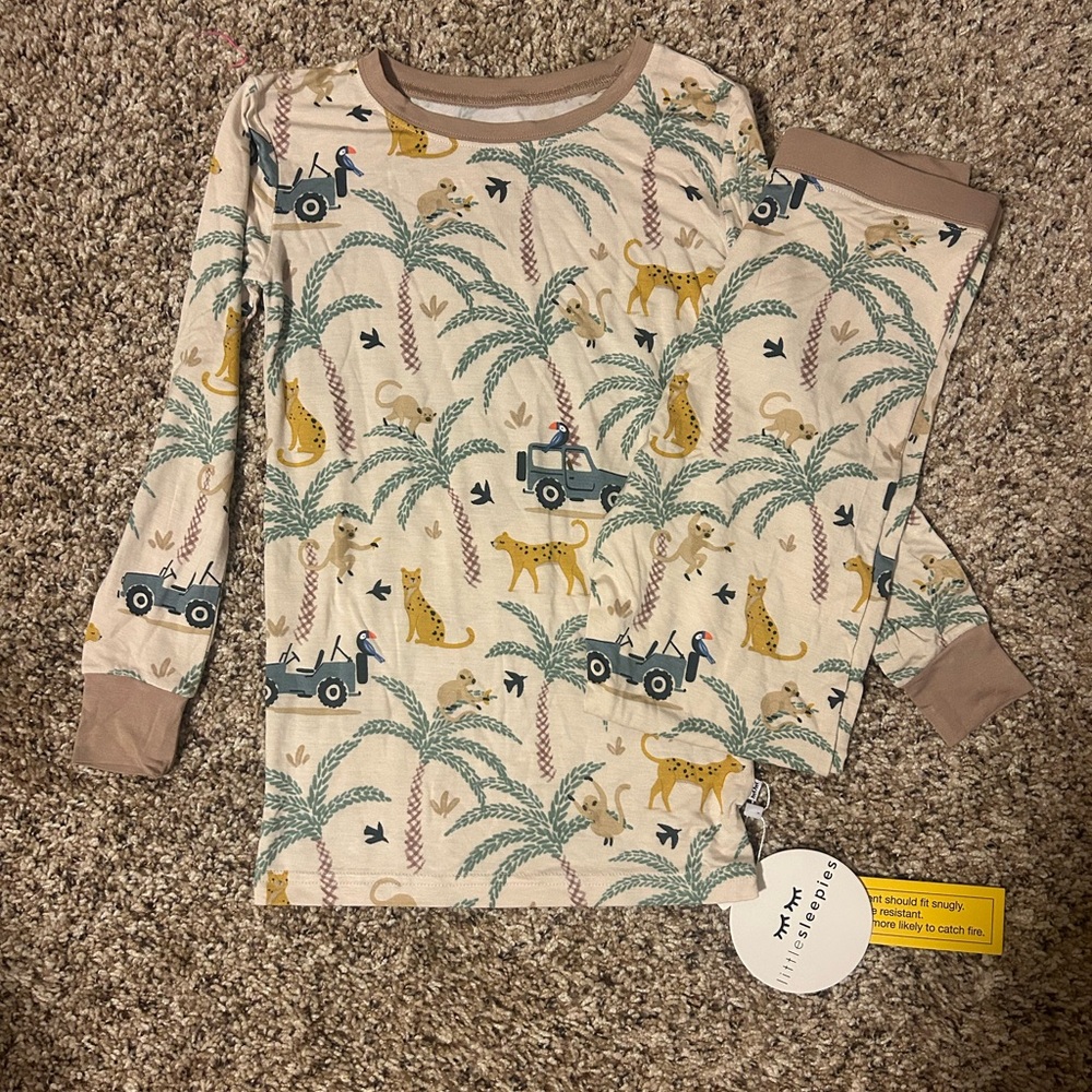 Little Sleepies Wild Escape 7/8 long sleeve set